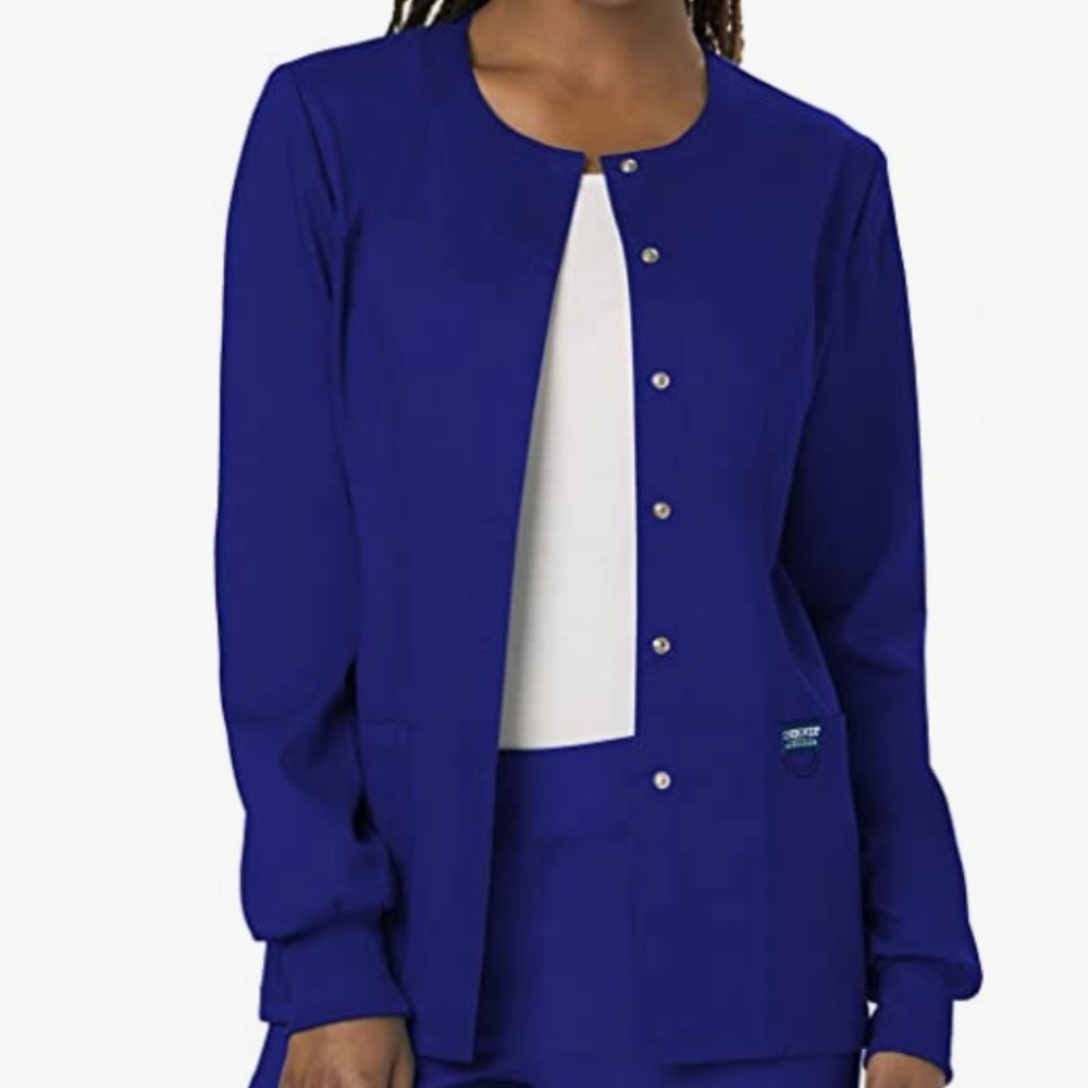 🩺 CHEROKEE Galaxy Blue scrub jacket 🩺